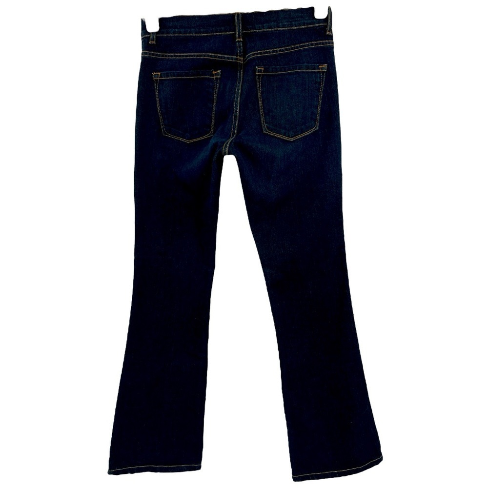Karen Kane Denim Women’s Blue Dark Wash Embellished Bootcut Stretch Jean…
